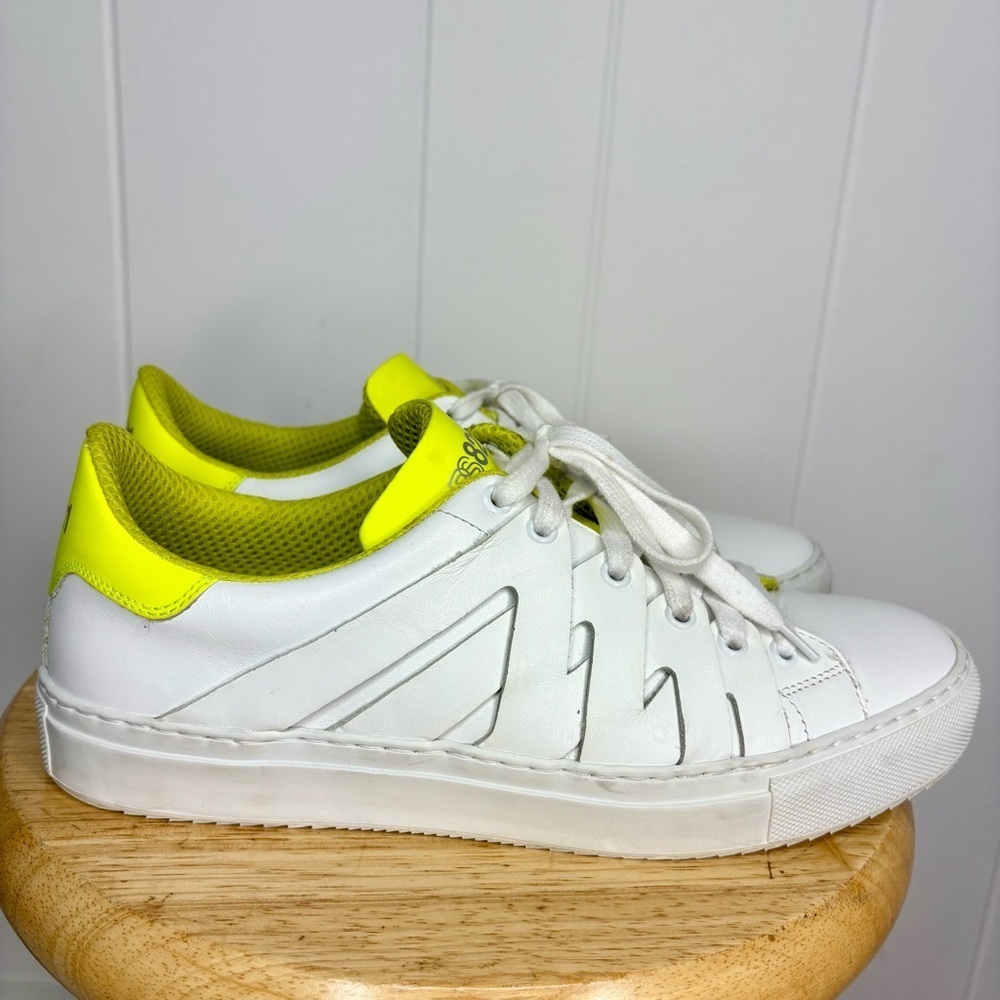 PS821 Alpha Fluro Shoes Neon - Size 40 Limited VIP #11 of 17 - RARE White Yellow
